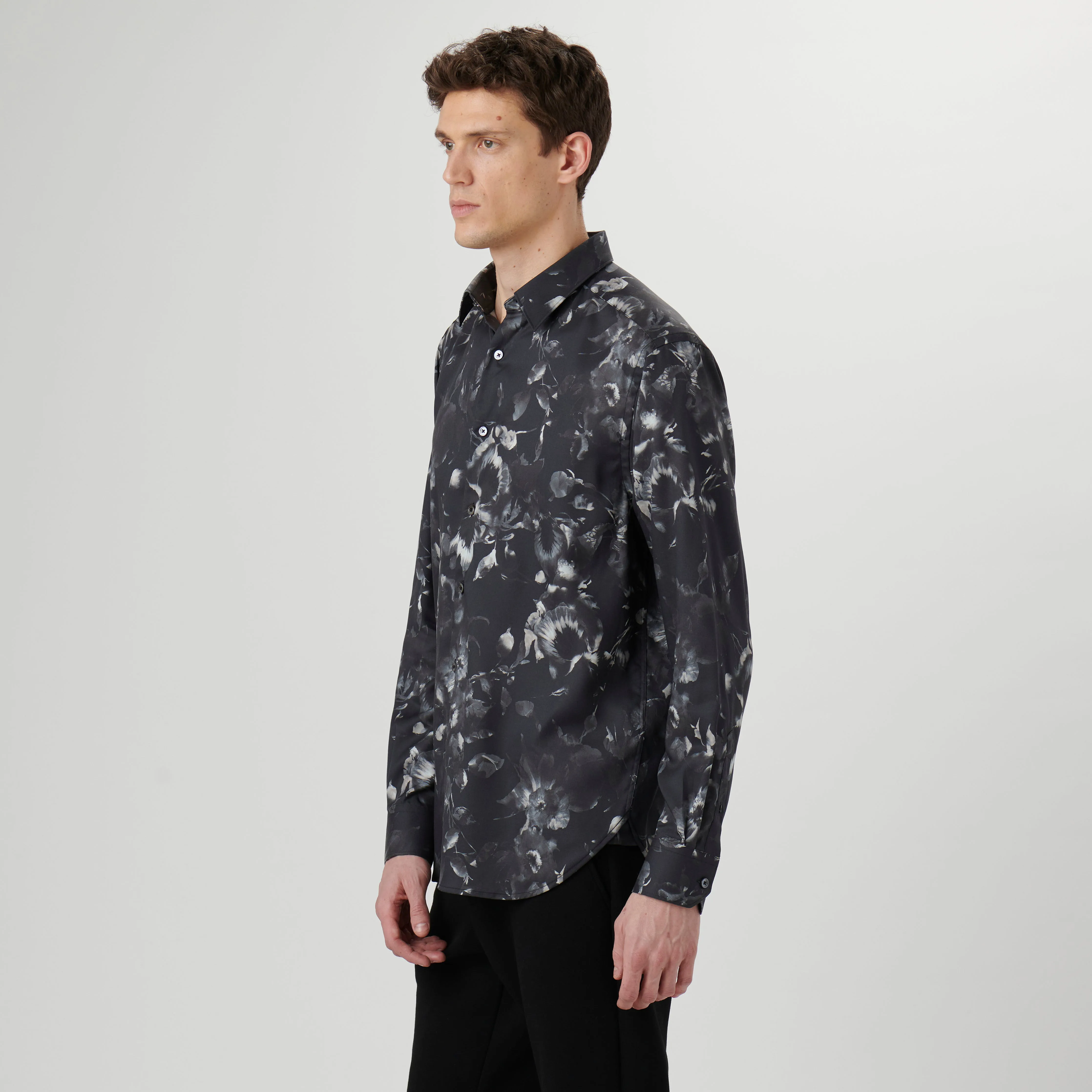 Julian Airbrush Floral Shirt