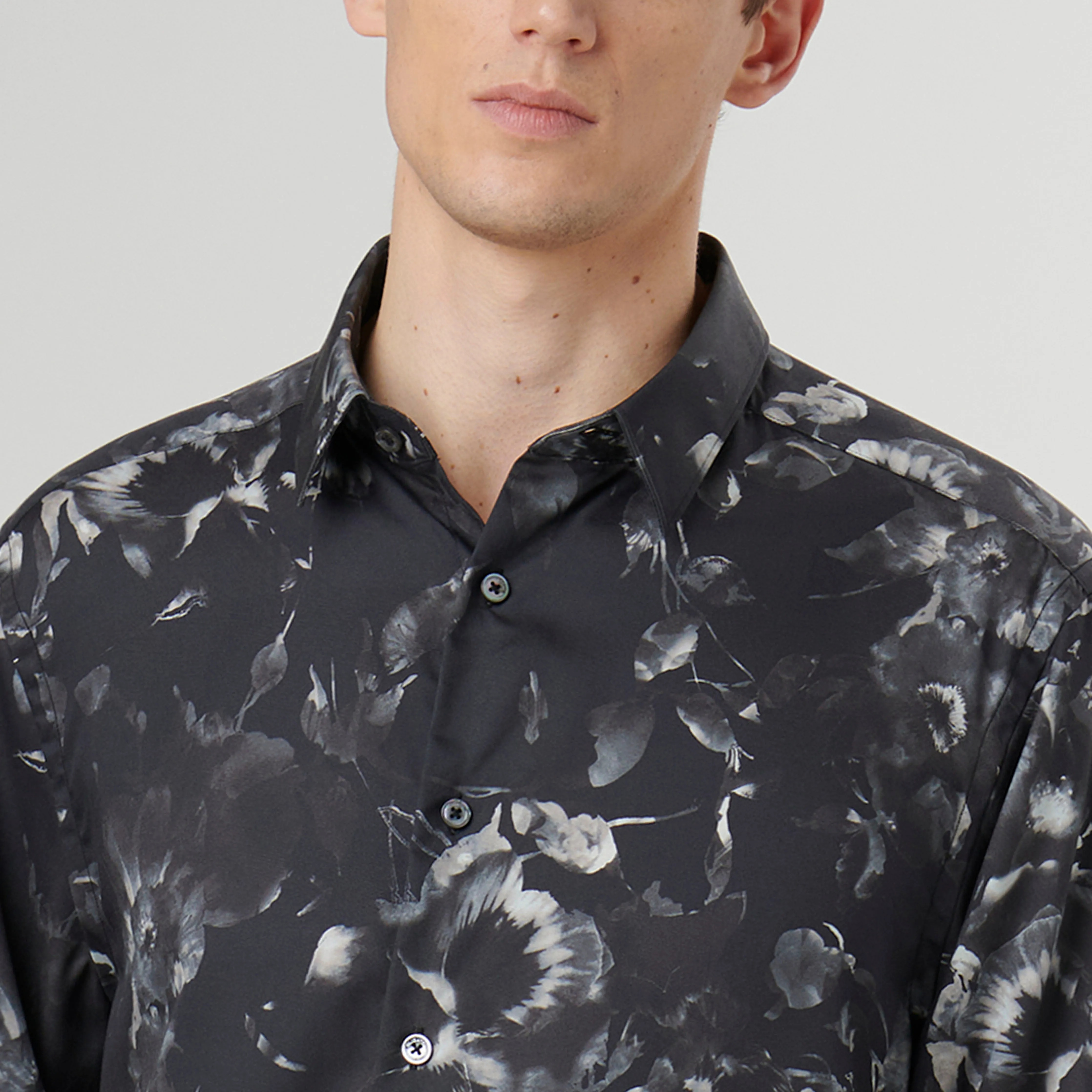 Julian Airbrush Floral Shirt