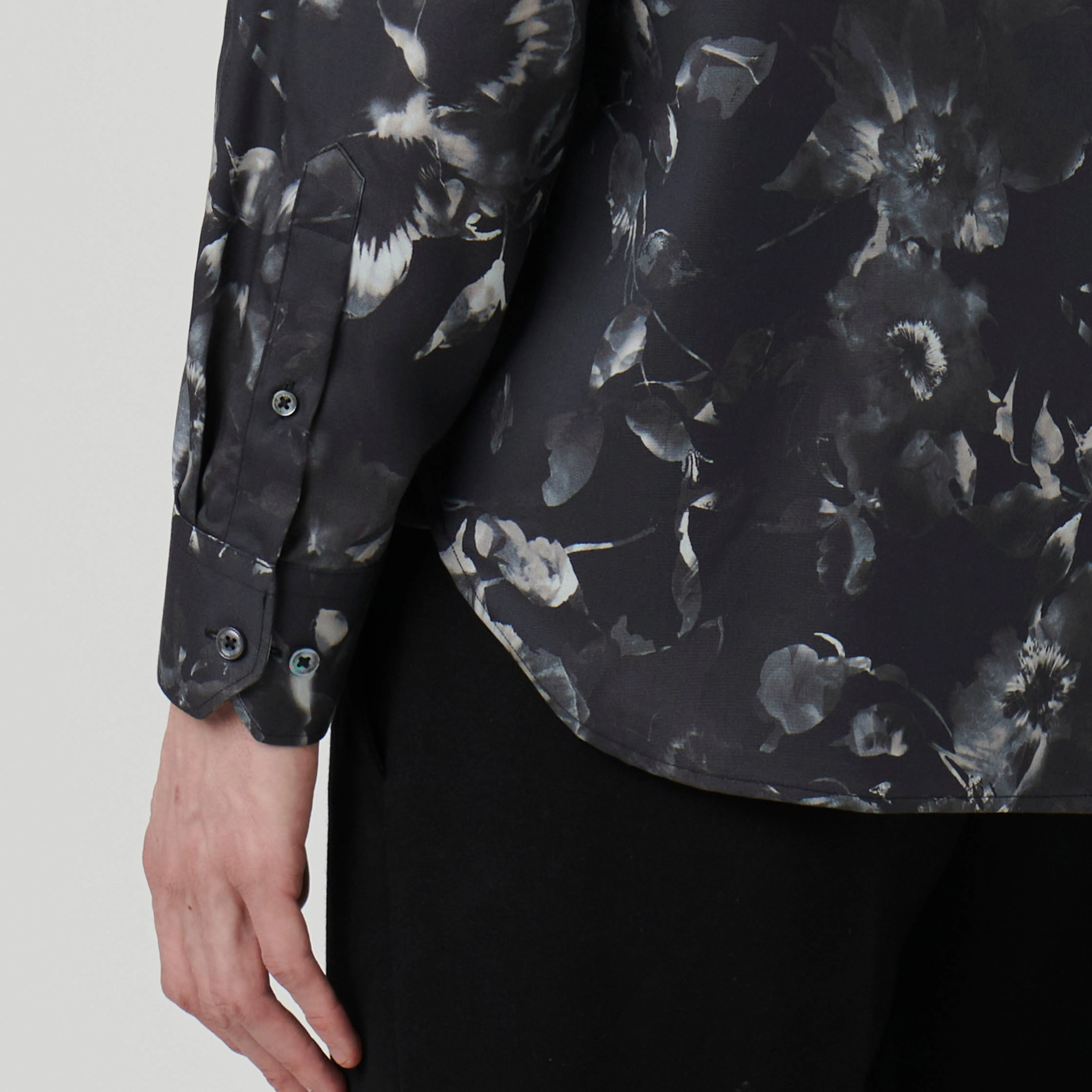 Julian Airbrush Floral Shirt