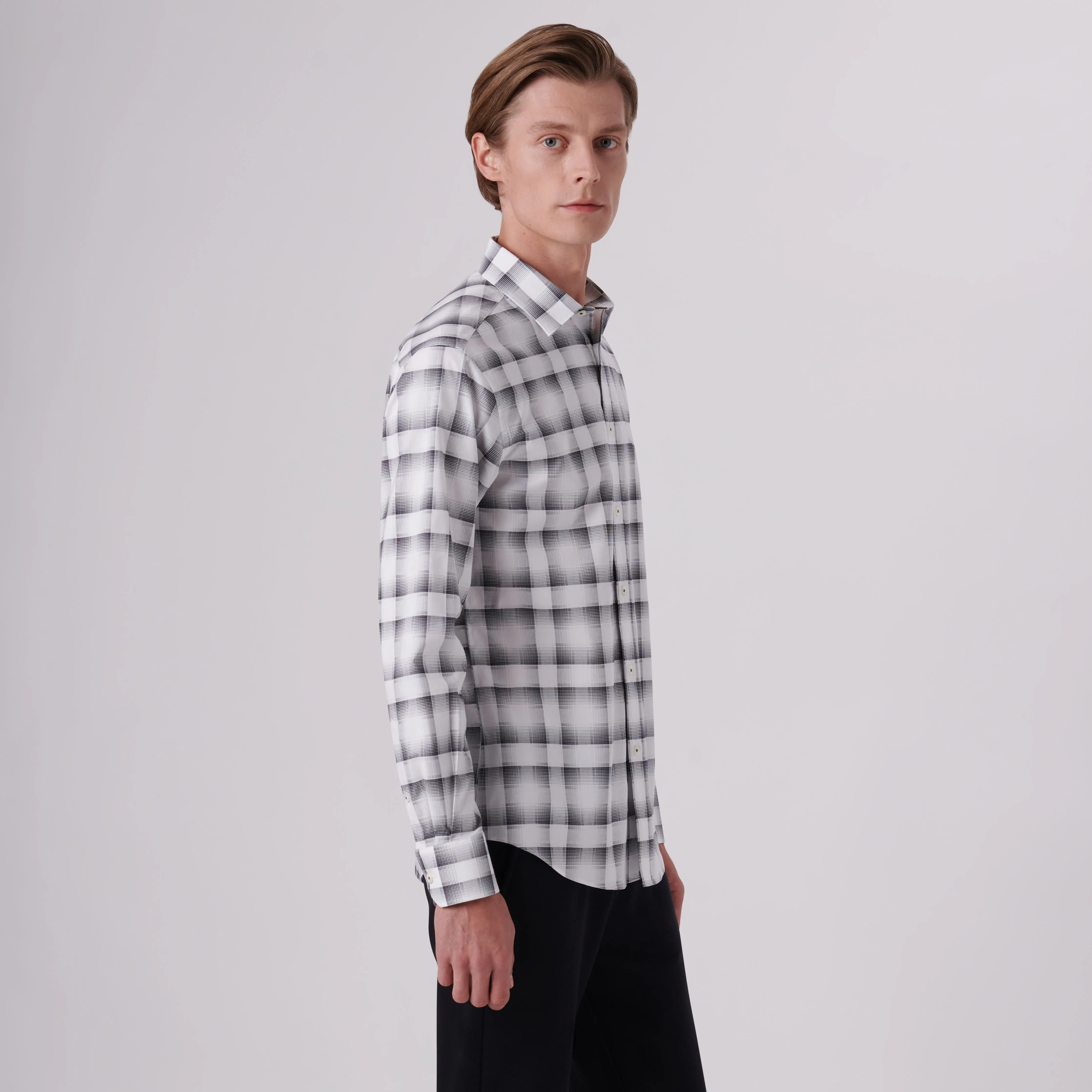Julian Windowpane Check Shirt