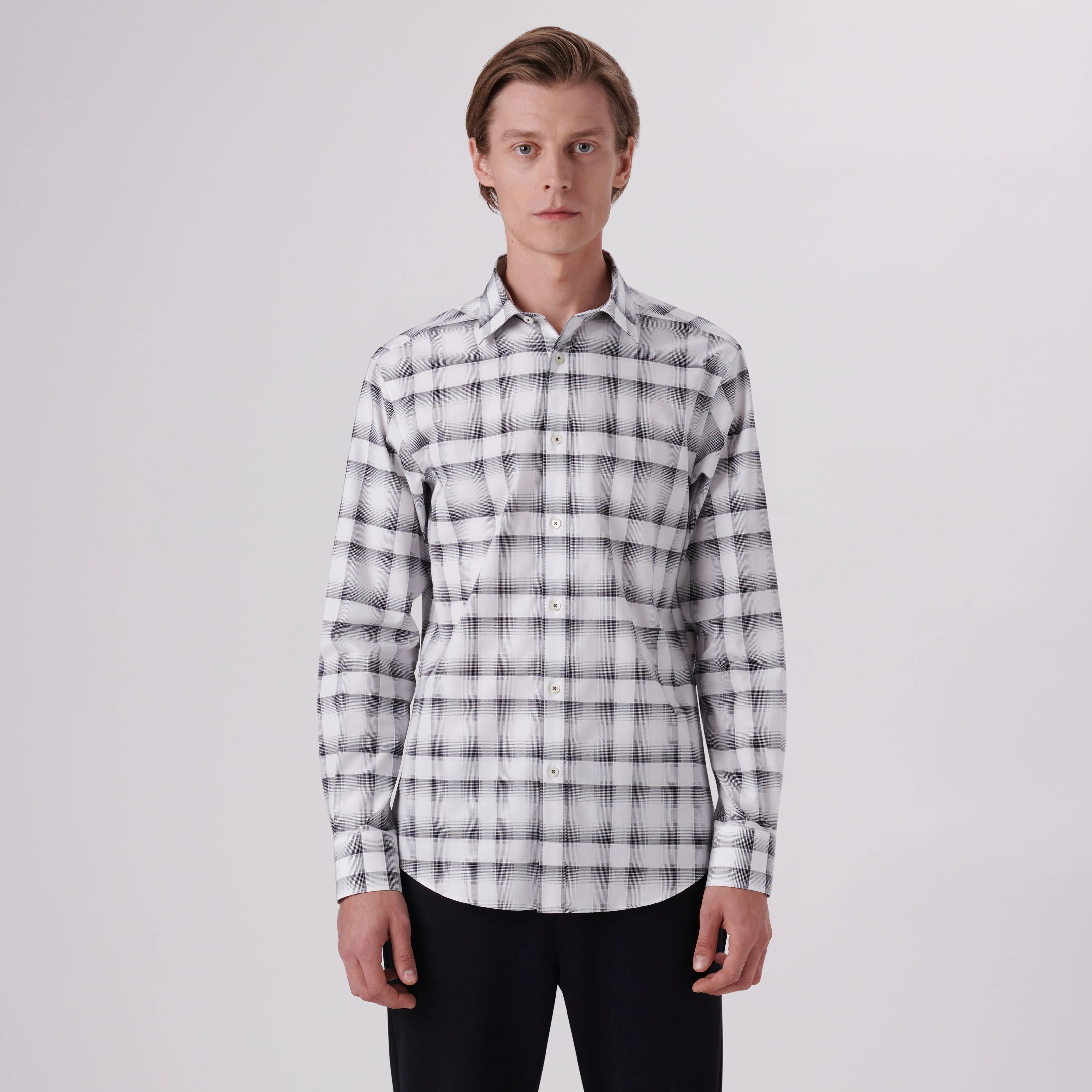 Julian Windowpane Check Shirt