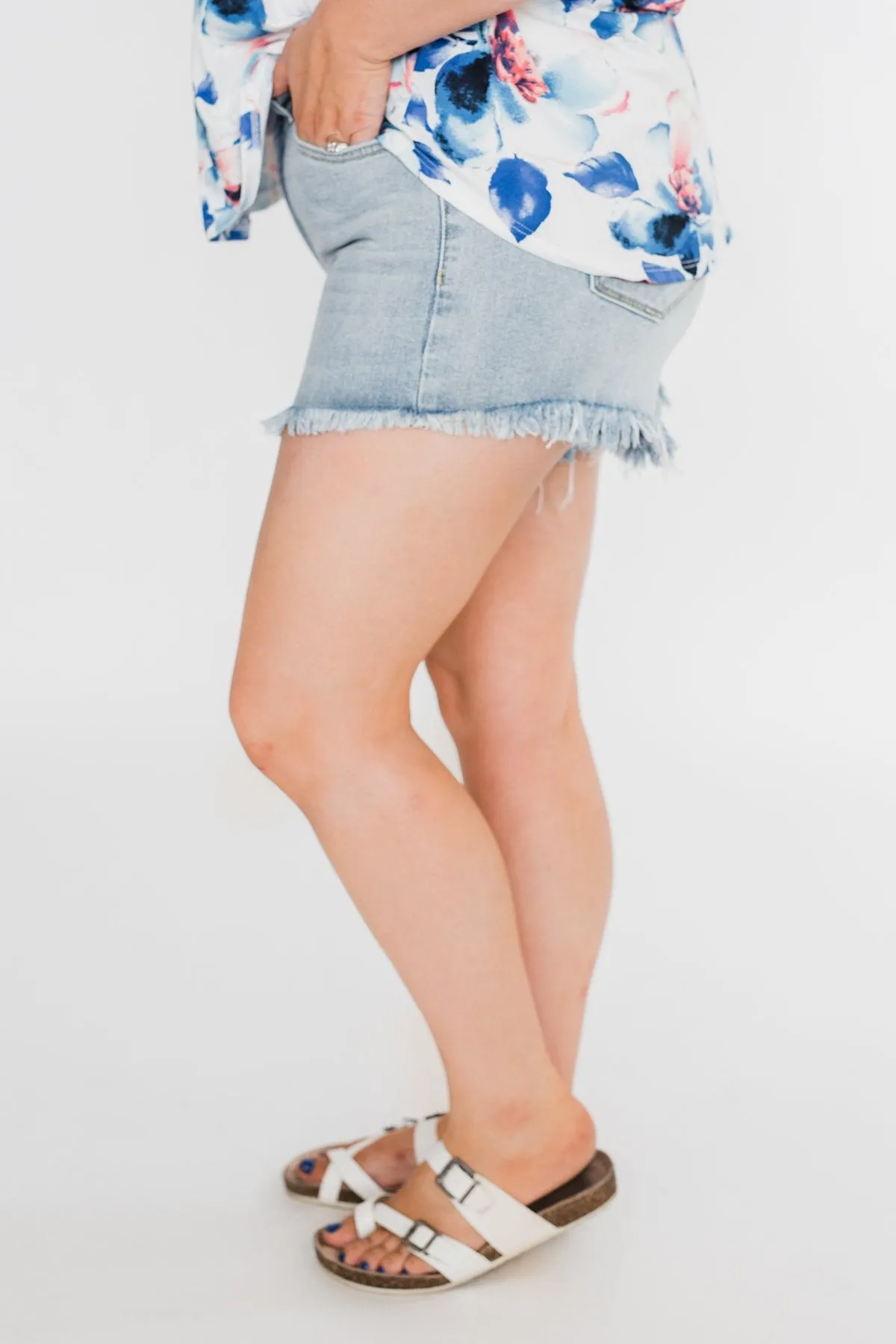 KanCan Denim Shorts- Lynn Wash