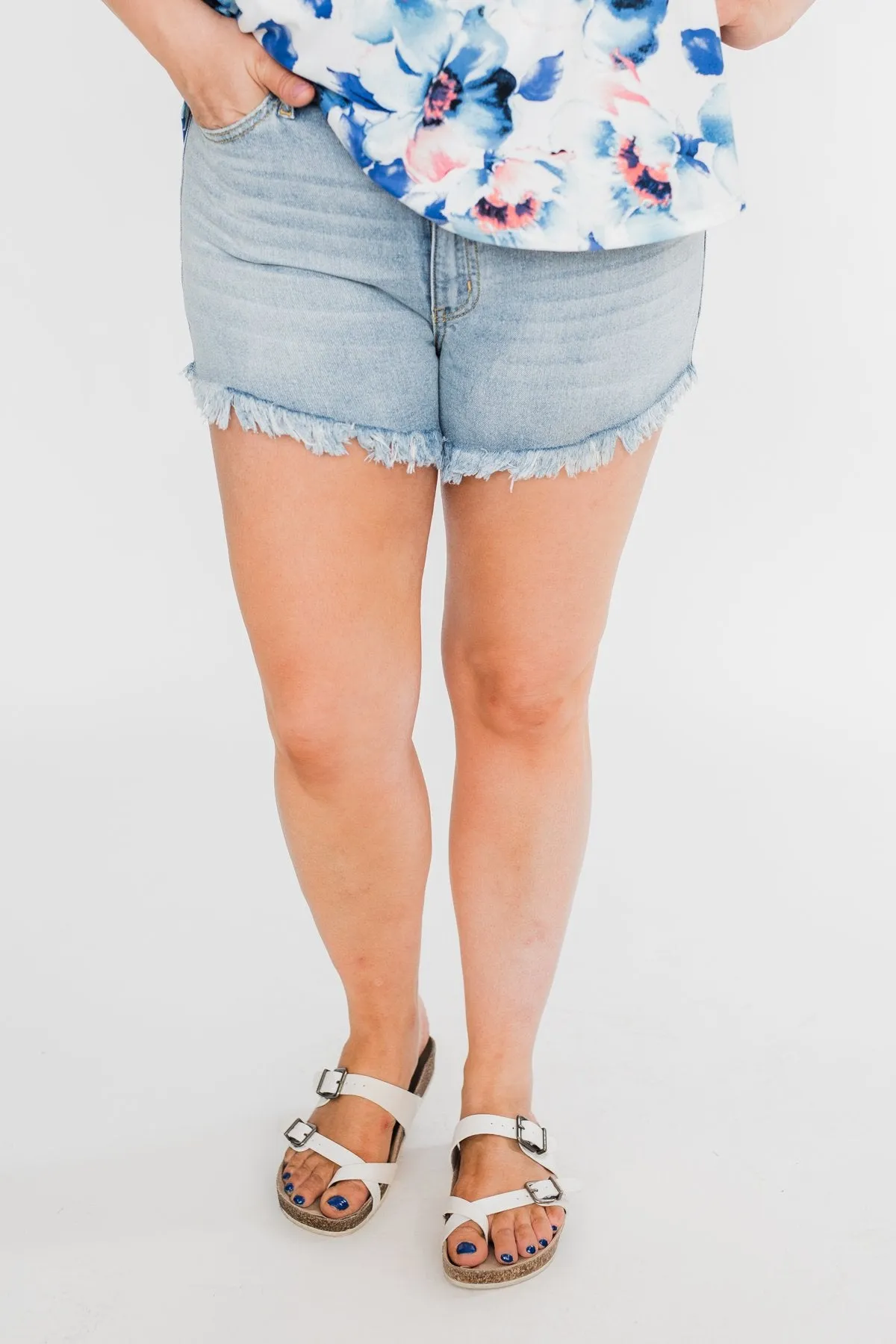 KanCan Denim Shorts- Lynn Wash