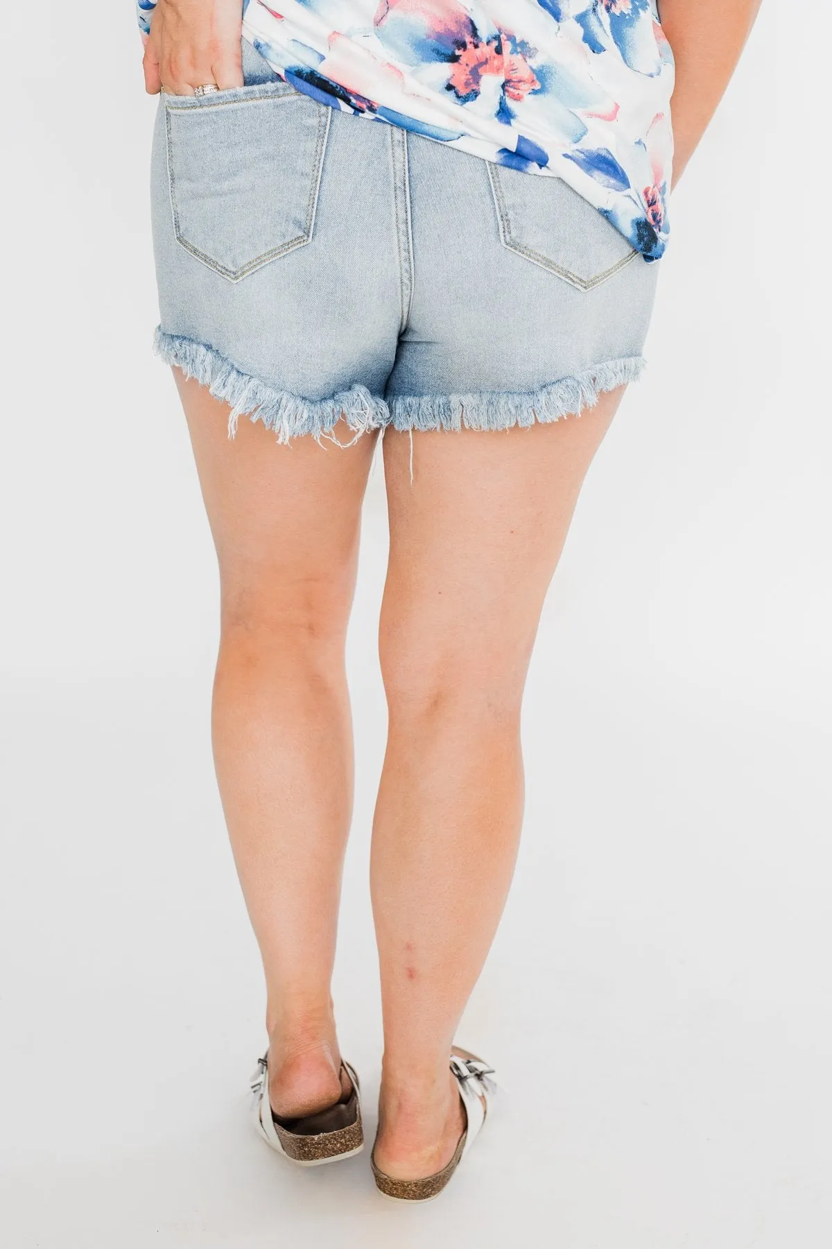 KanCan Denim Shorts- Lynn Wash