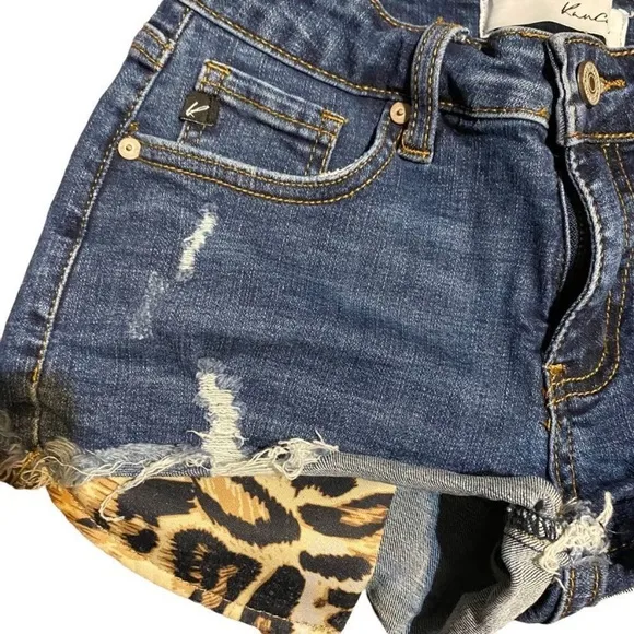 KanCan Leopard Shorts