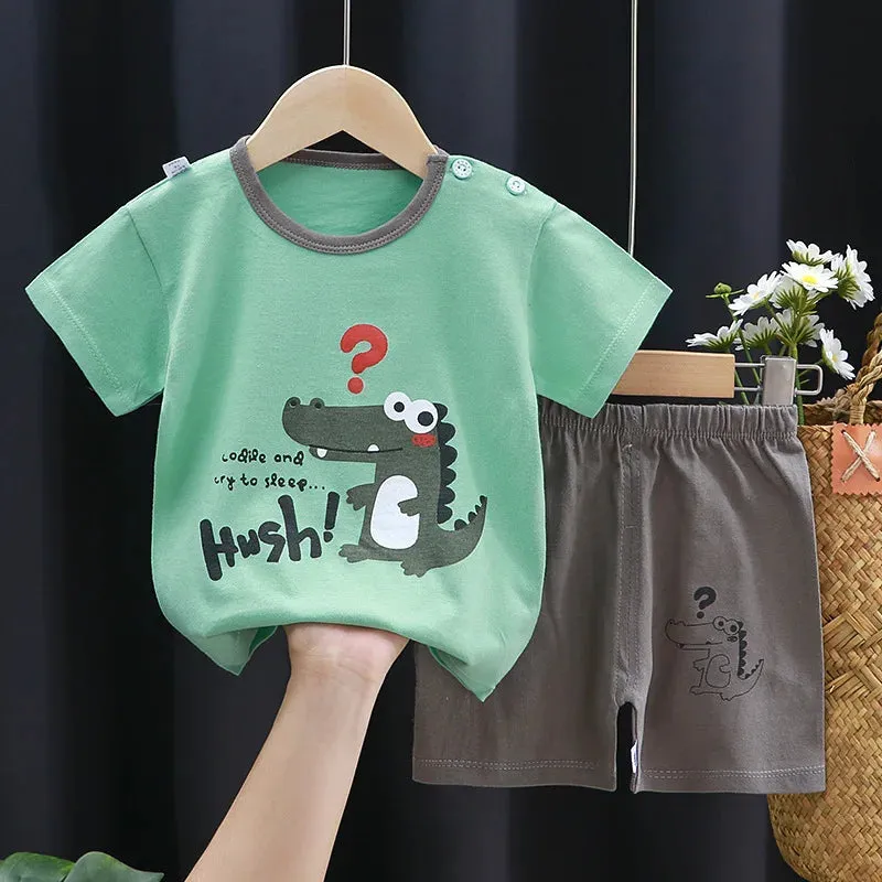 Kids Summer Pajamas Set
