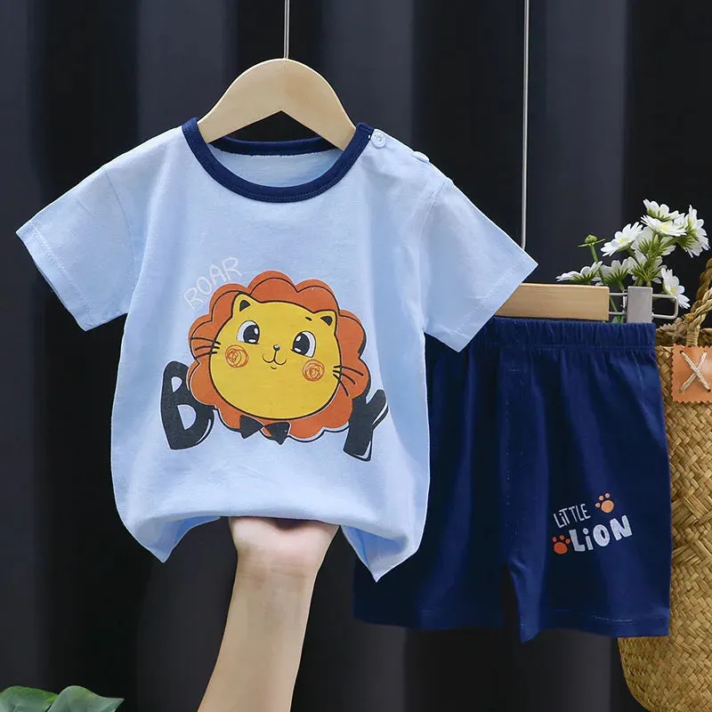 Kids Summer Pajamas Set