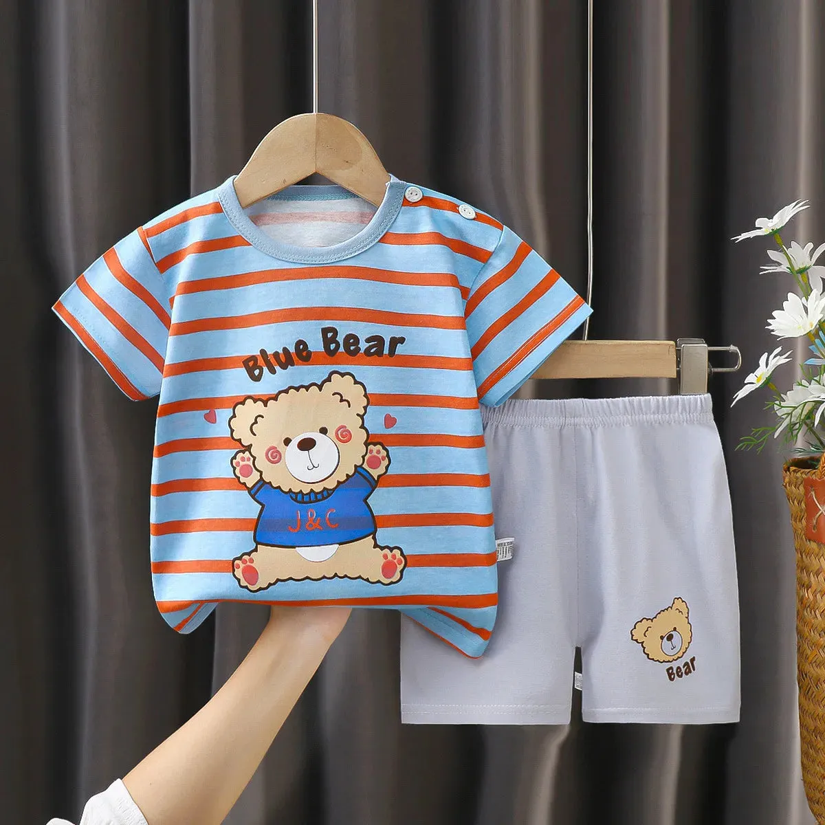 Kids Summer Pajamas Set