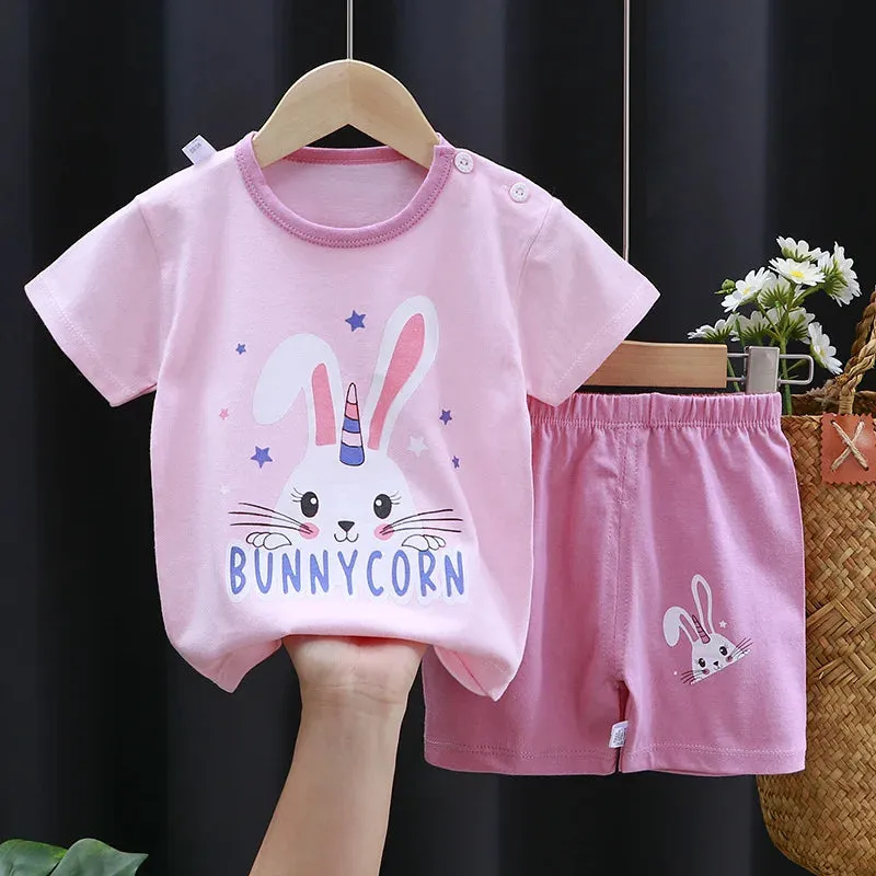 Kids Summer Pajamas Set