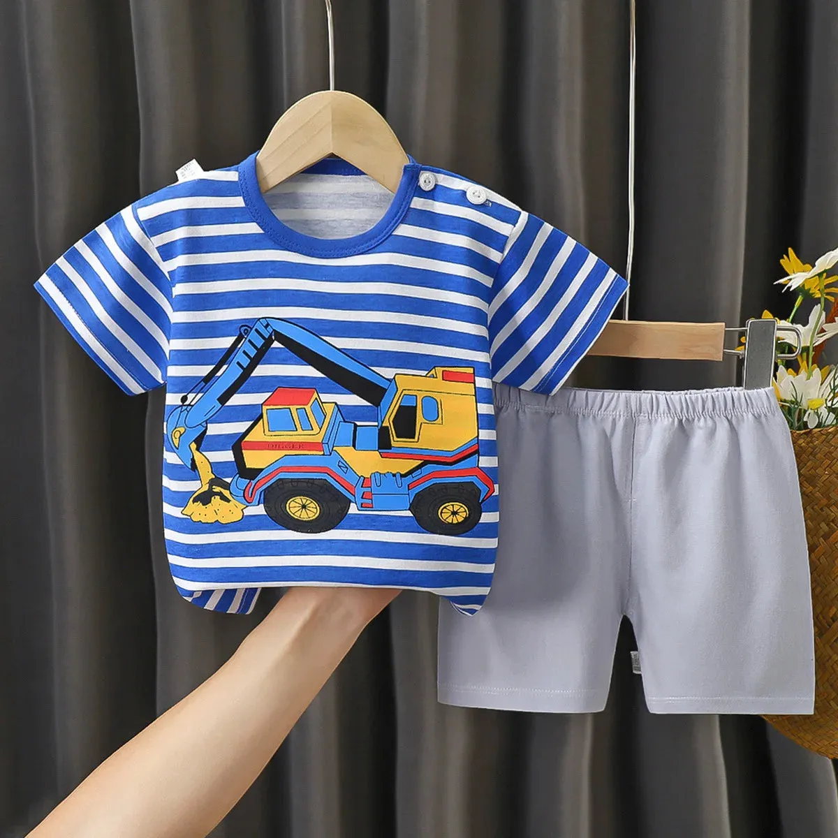 Kids Summer Pajamas Set