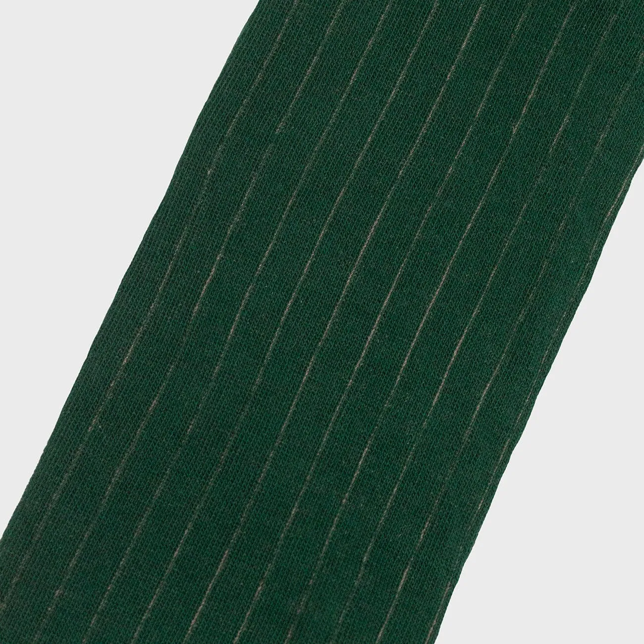Knee-High Unisex Cotton Socks | Green