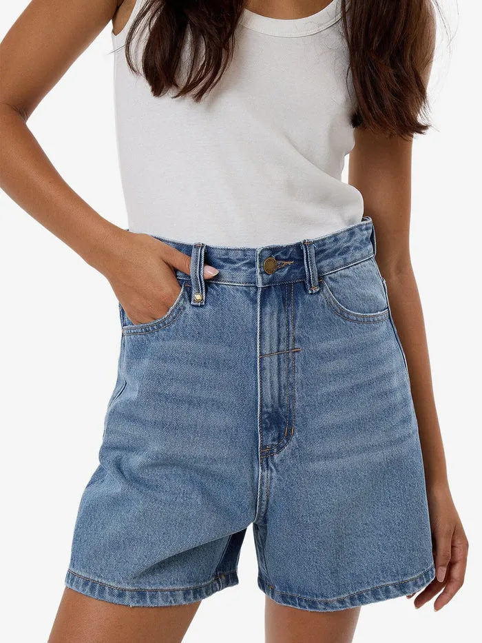 KOKO SHORT - DARK DUST BLUE