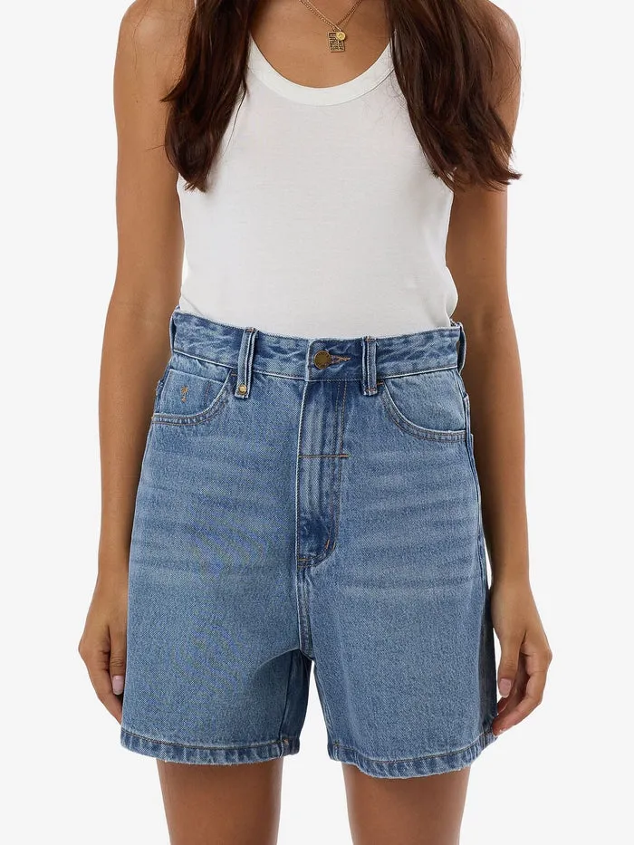 KOKO SHORT - DARK DUST BLUE
