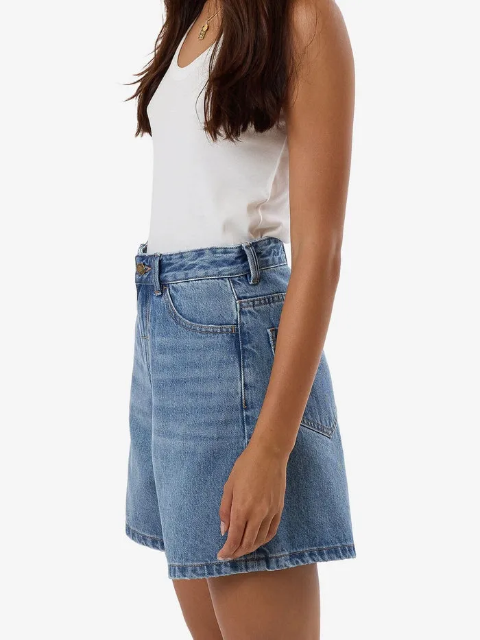 KOKO SHORT - DARK DUST BLUE