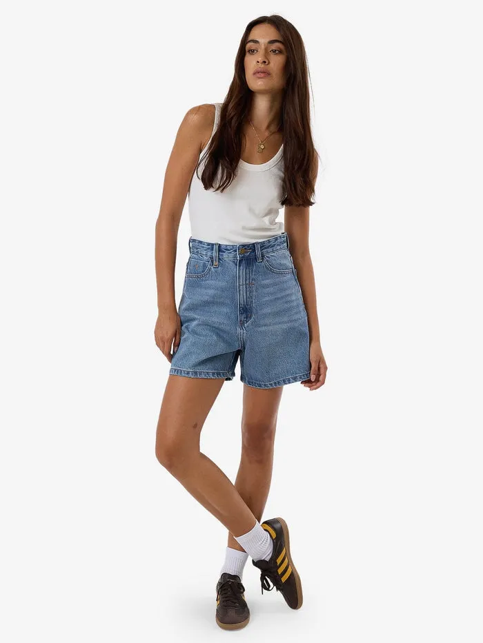 KOKO SHORT - DARK DUST BLUE