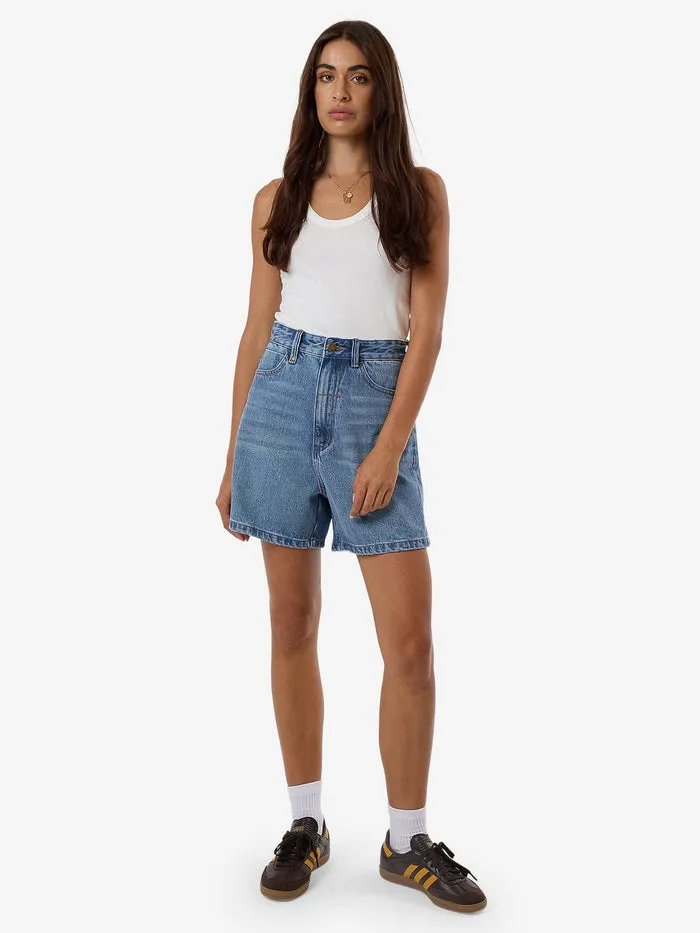 KOKO SHORT - DARK DUST BLUE