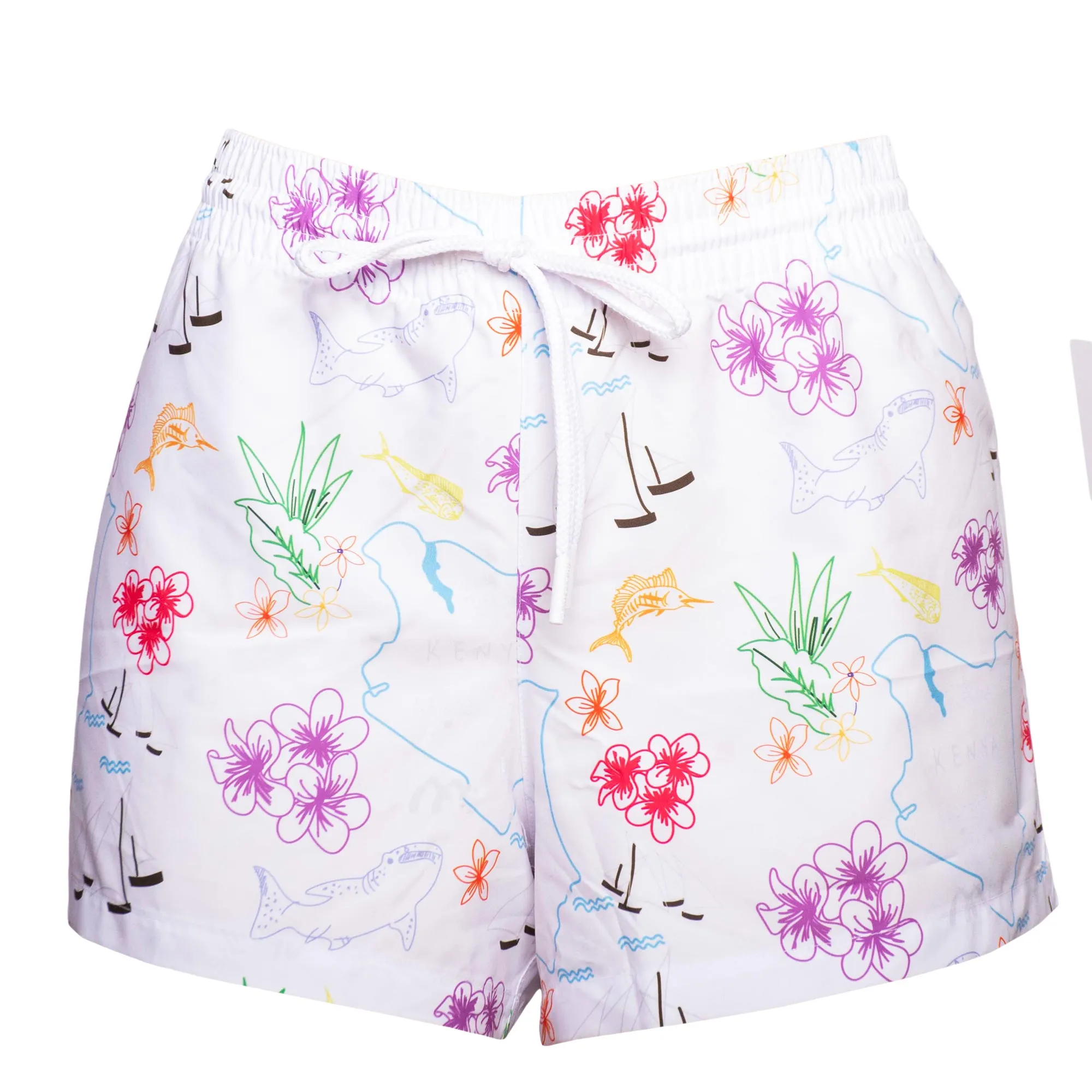 Ladies' Kenyan Souvenir Beach and Bush Shorts