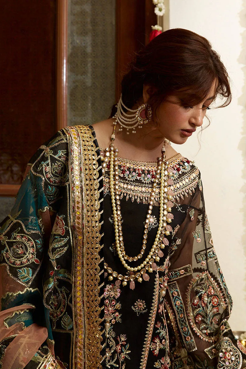 Latest Kameez Trouser Pakistani Black Dress for Wedding