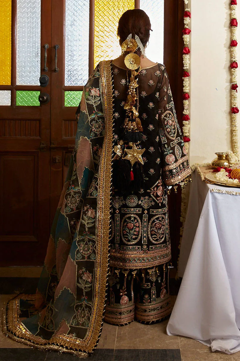Latest Kameez Trouser Pakistani Black Dress for Wedding