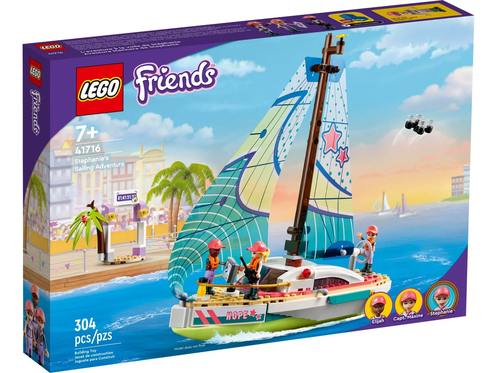 Lego Friends Stephanie's Sailing Adventure (41716)