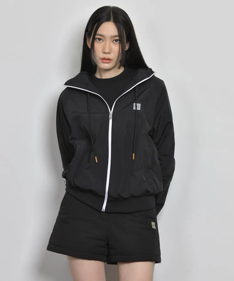 LENUCU Universal Napping Hooded Jacket Anorak - Black
