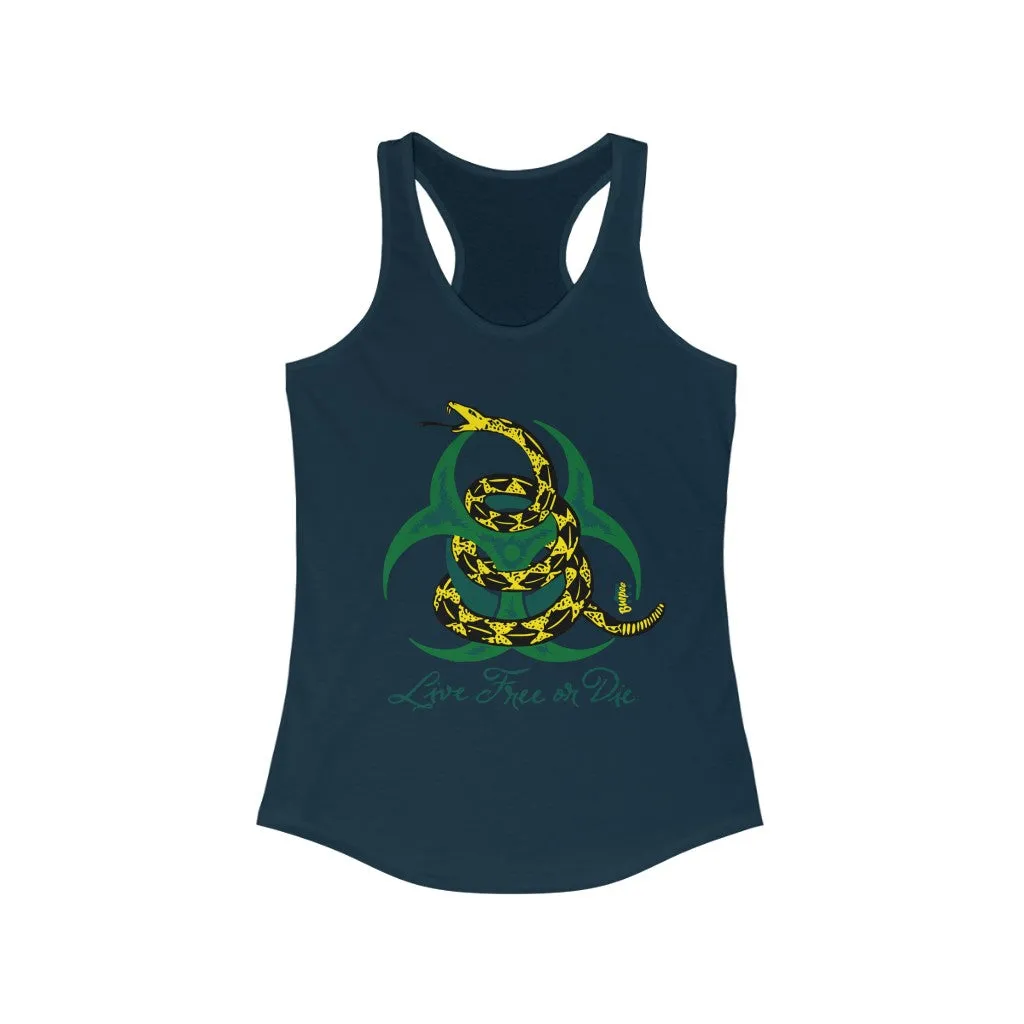 Live Free or Die - Womens Racerback Tank Tops