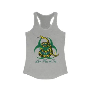 Live Free or Die - Womens Racerback Tank Tops