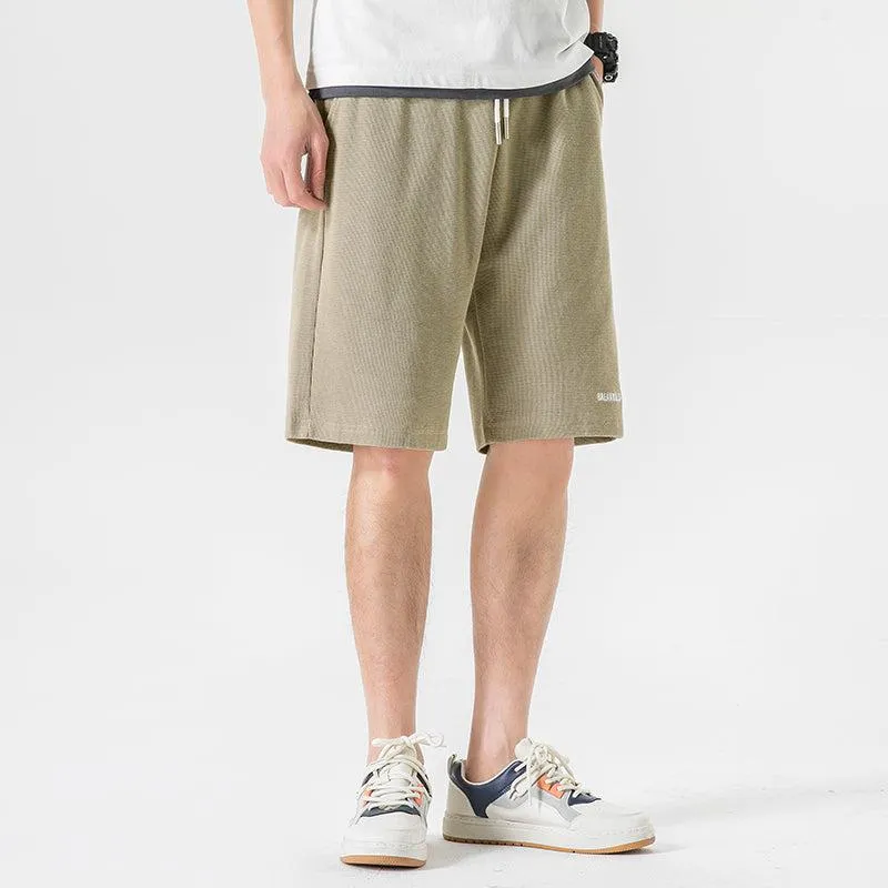 Loose-fit Drawstring Track Pants