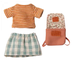 Maileg clothes and bag set for big sister mouse