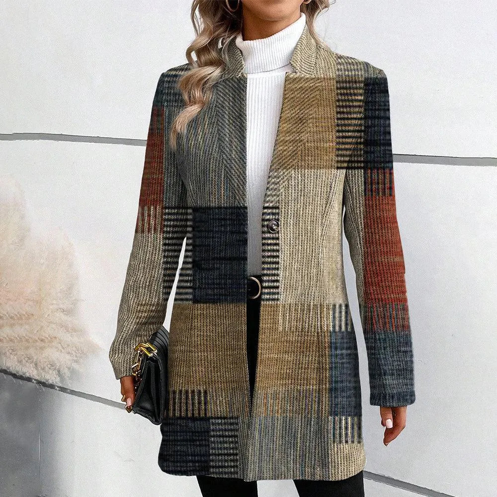 Marina | Elegant Patterned Blazer