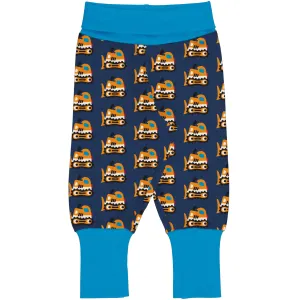 Maxomorra Rib Pants - Bulldozer