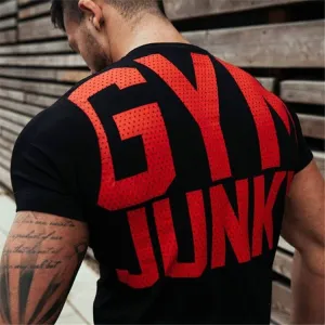 Men's  Fitness Bodybuilding Muscle Slim Fit T