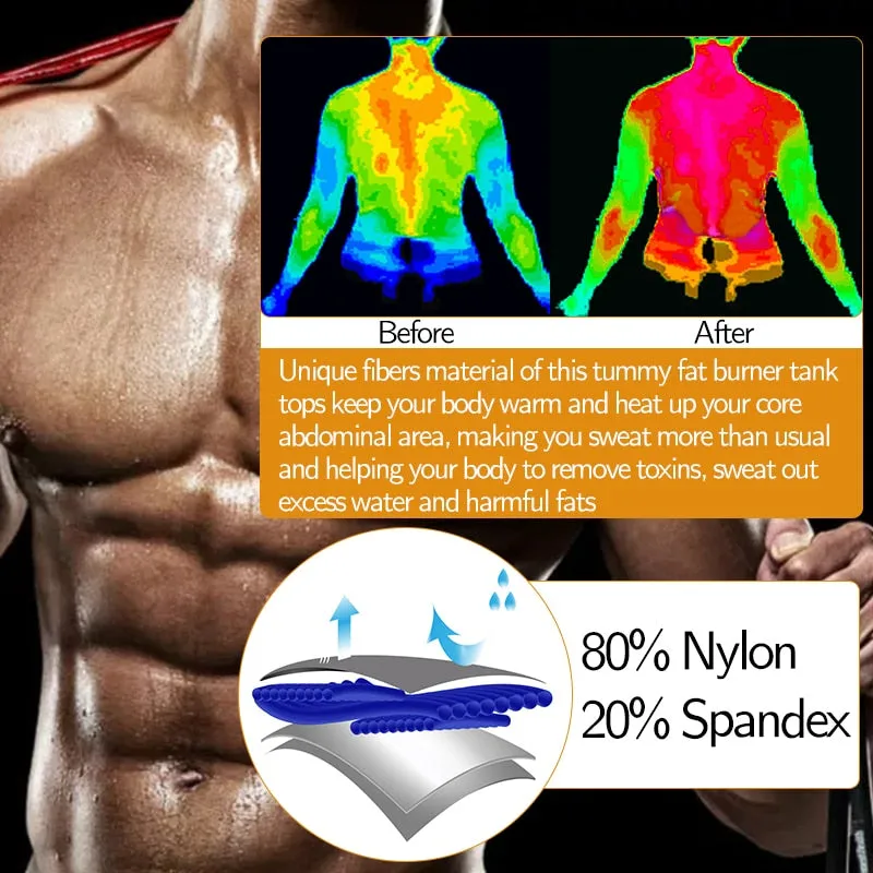 Men's Slimming Shirt Under Base Layer Weight Loss Body Shaper