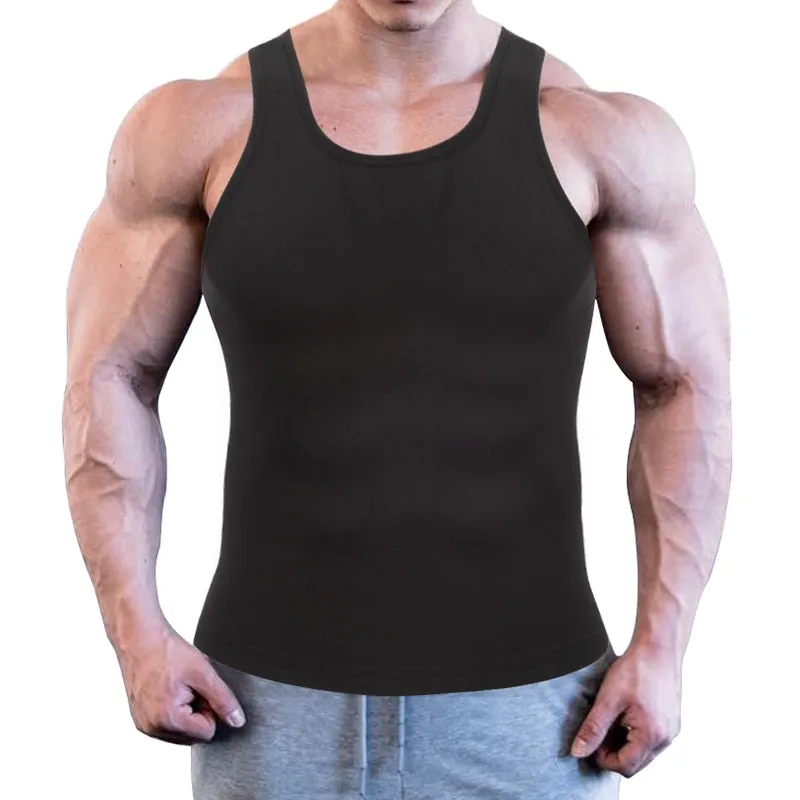 Men's Slimming Shirt Under Base Layer Weight Loss Body Shaper