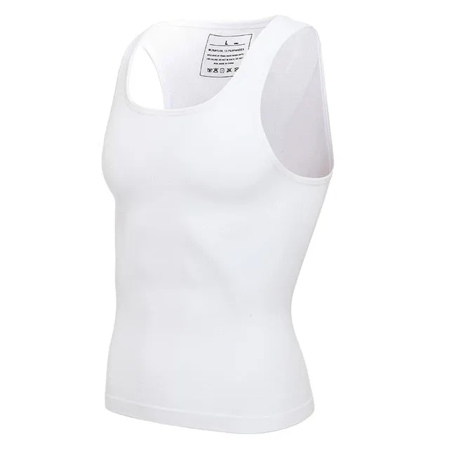 Men's Slimming Shirt Under Base Layer Weight Loss Body Shaper
