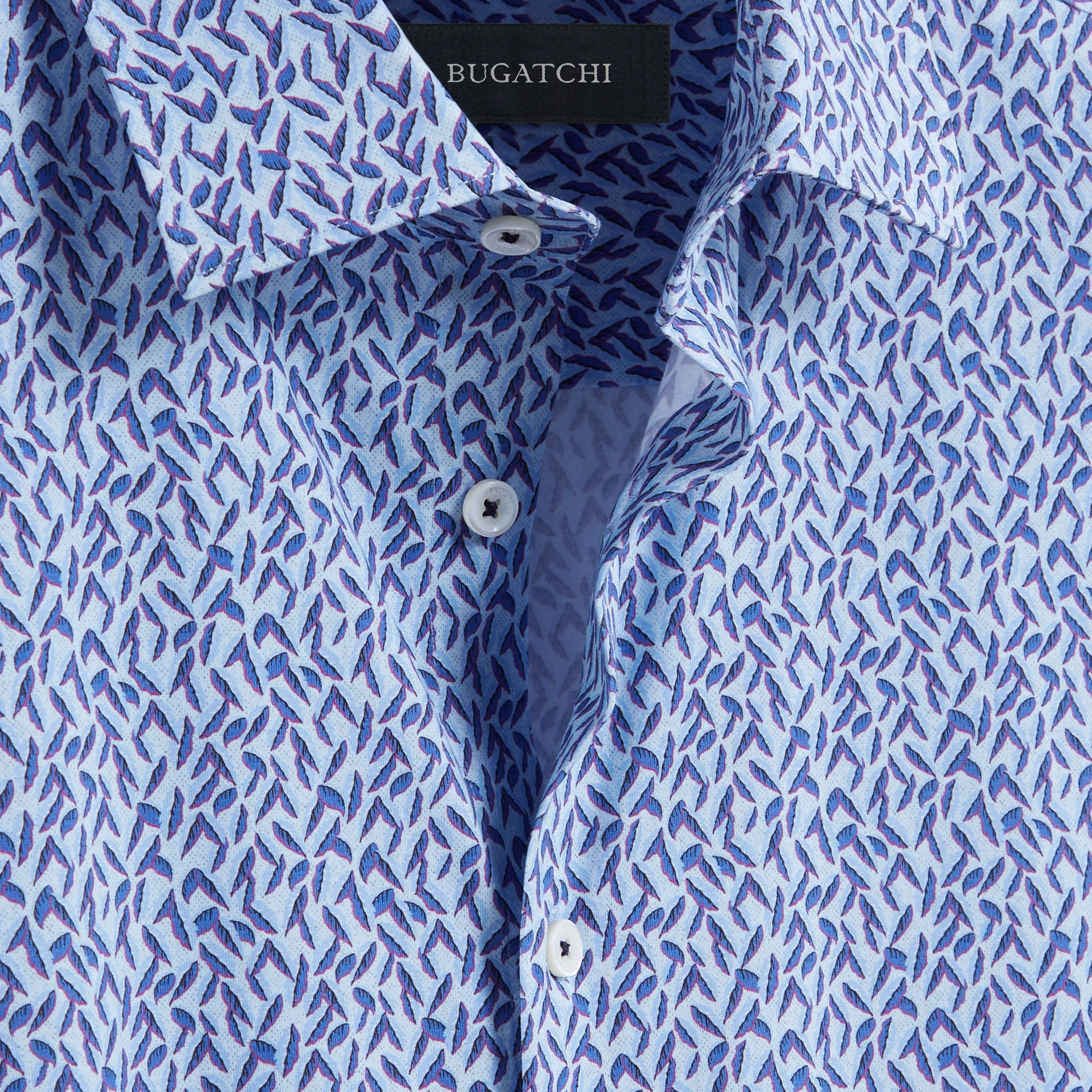 Miles Abstract OoohCotton Short Sleeve Shirt