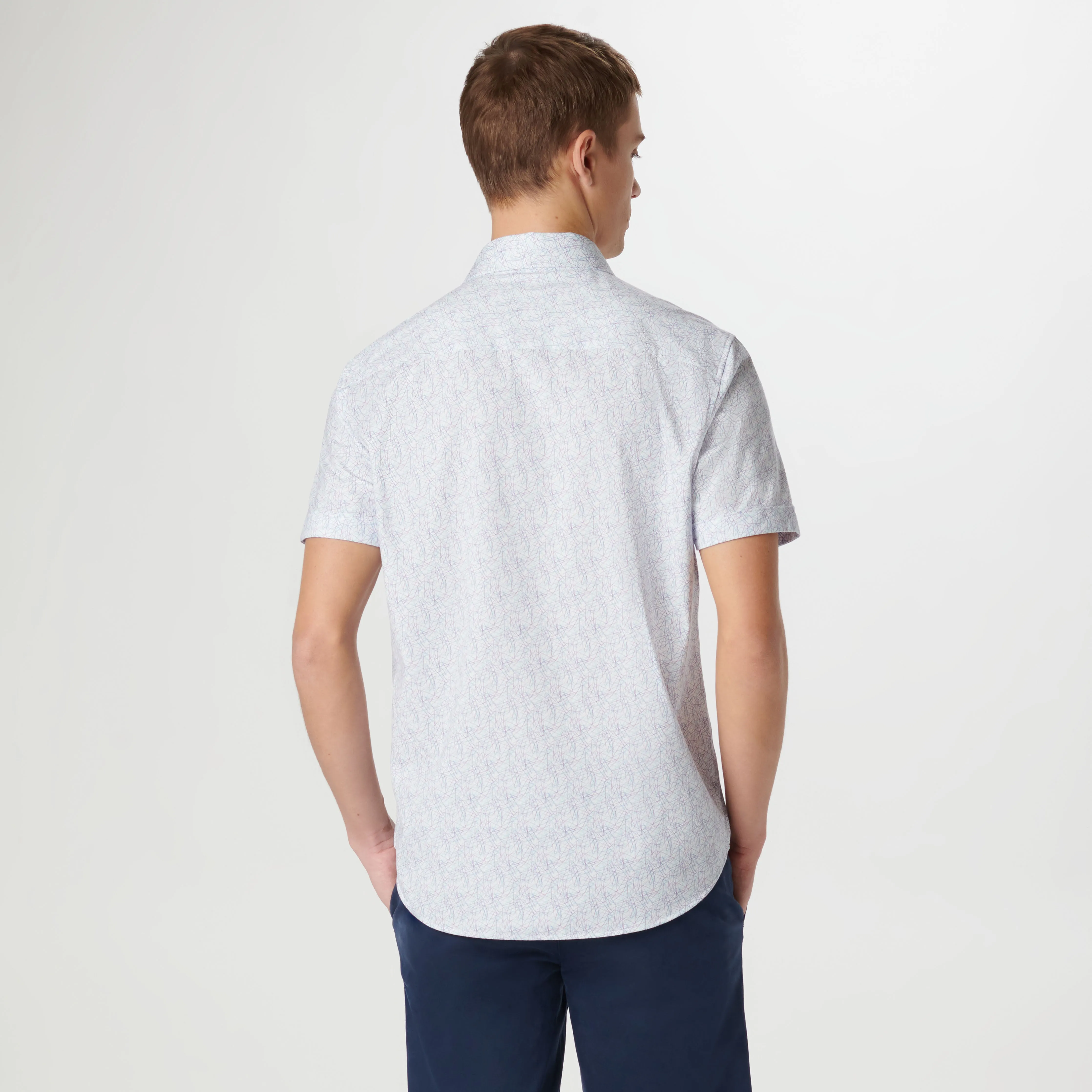 Miles Abstract OoohCotton Short Sleeve Shirt