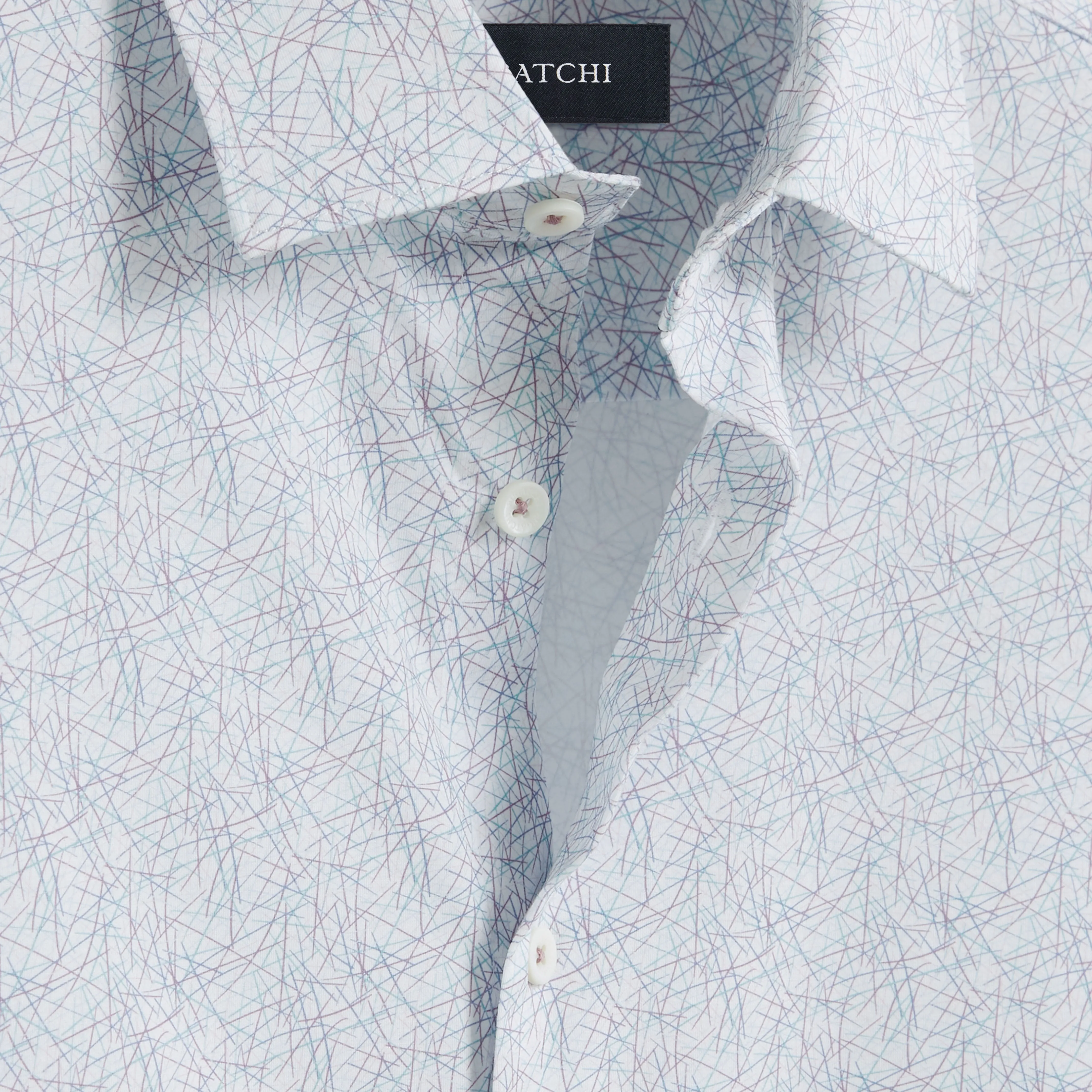 Miles Abstract OoohCotton Short Sleeve Shirt