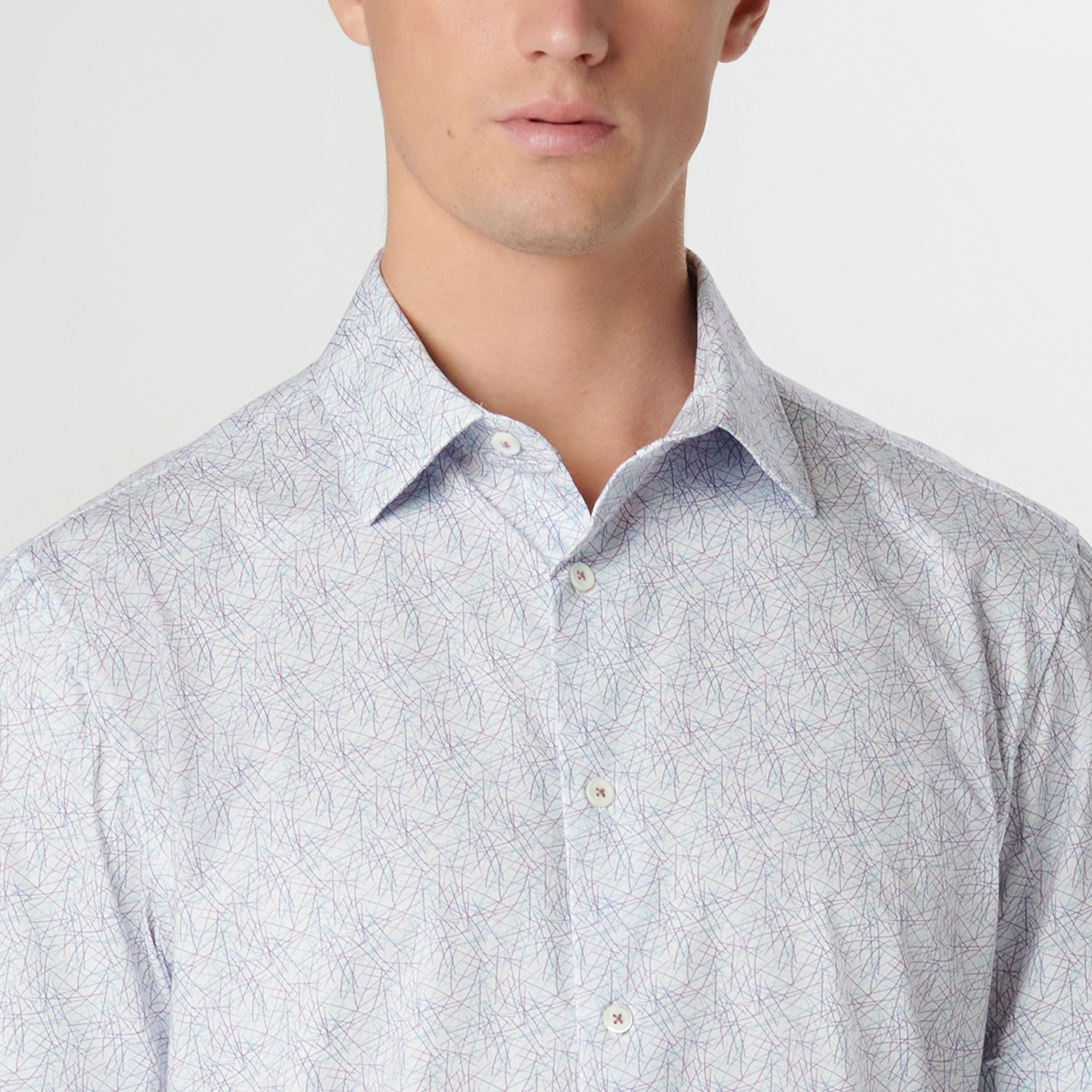 Miles Abstract OoohCotton Short Sleeve Shirt