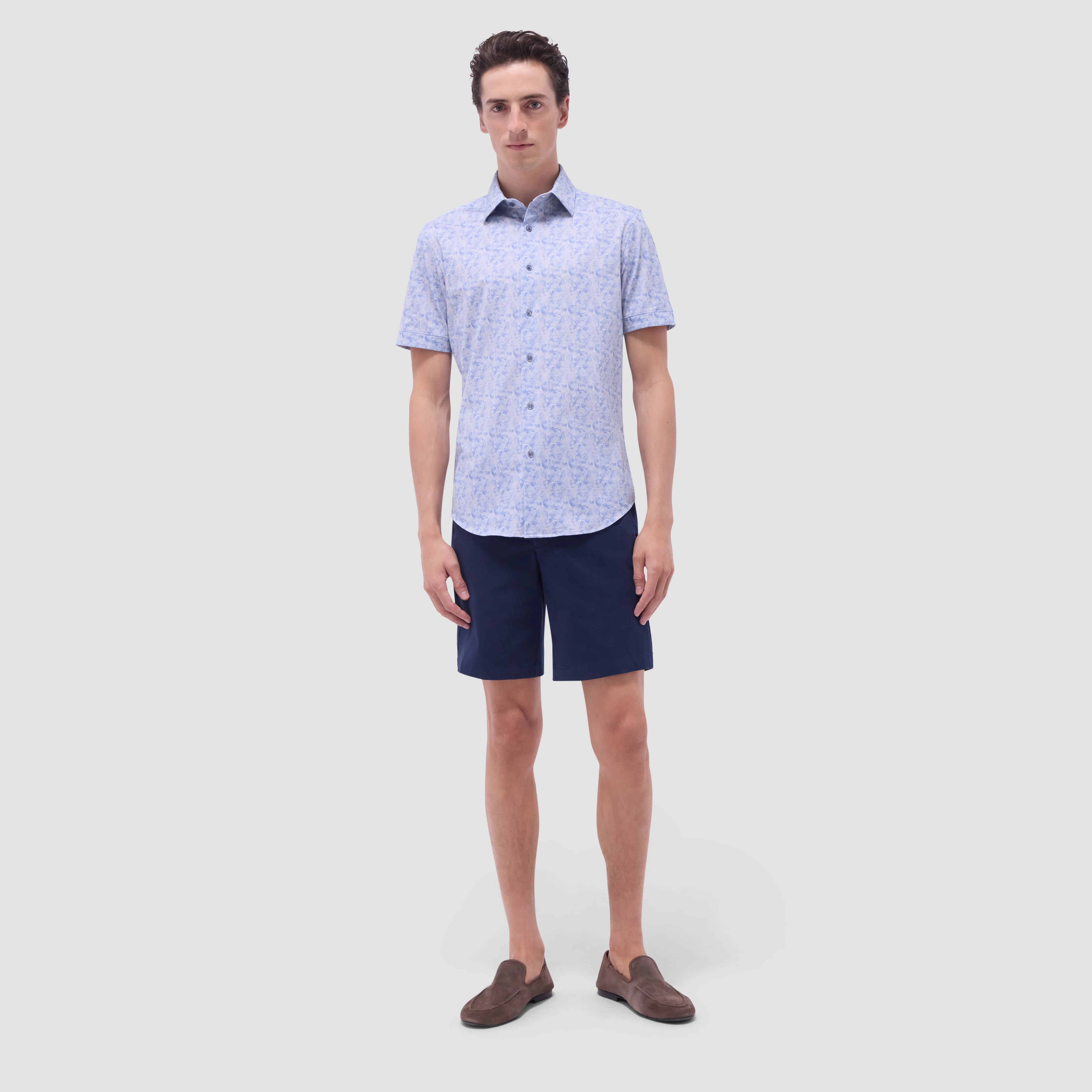 Miles Floral OoohCotton Short-Sleeve Shirt