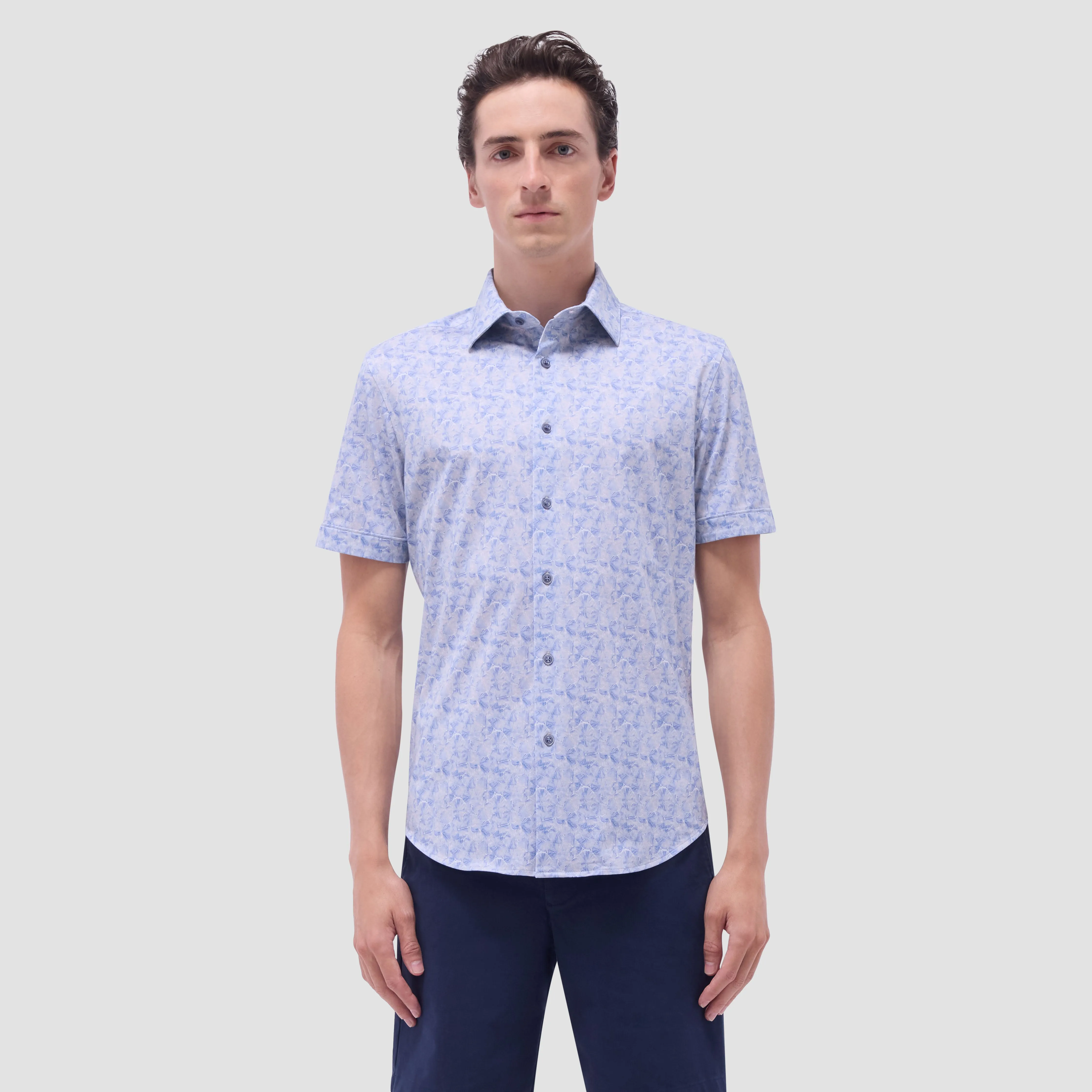 Miles Floral OoohCotton Short-Sleeve Shirt