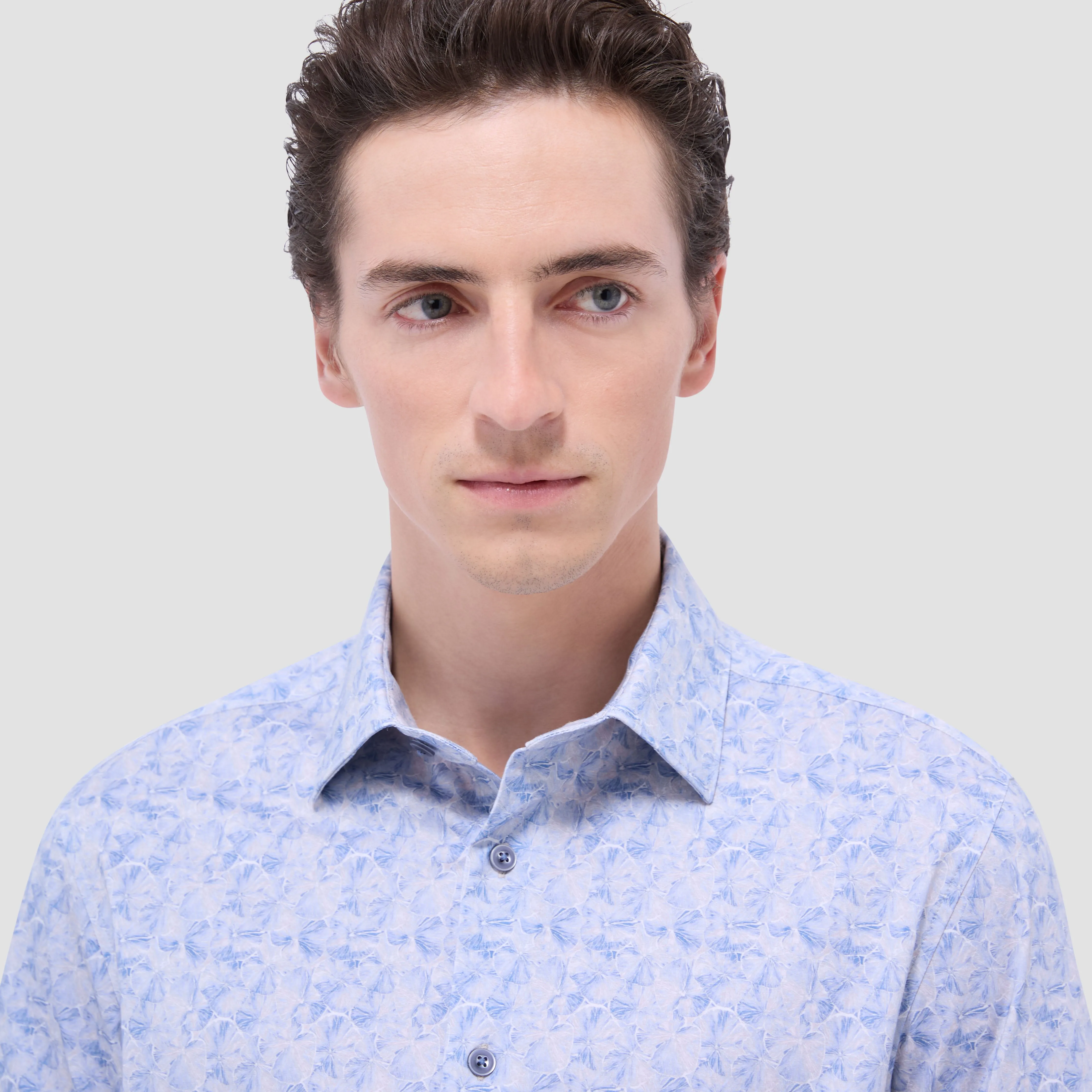 Miles Floral OoohCotton Short-Sleeve Shirt
