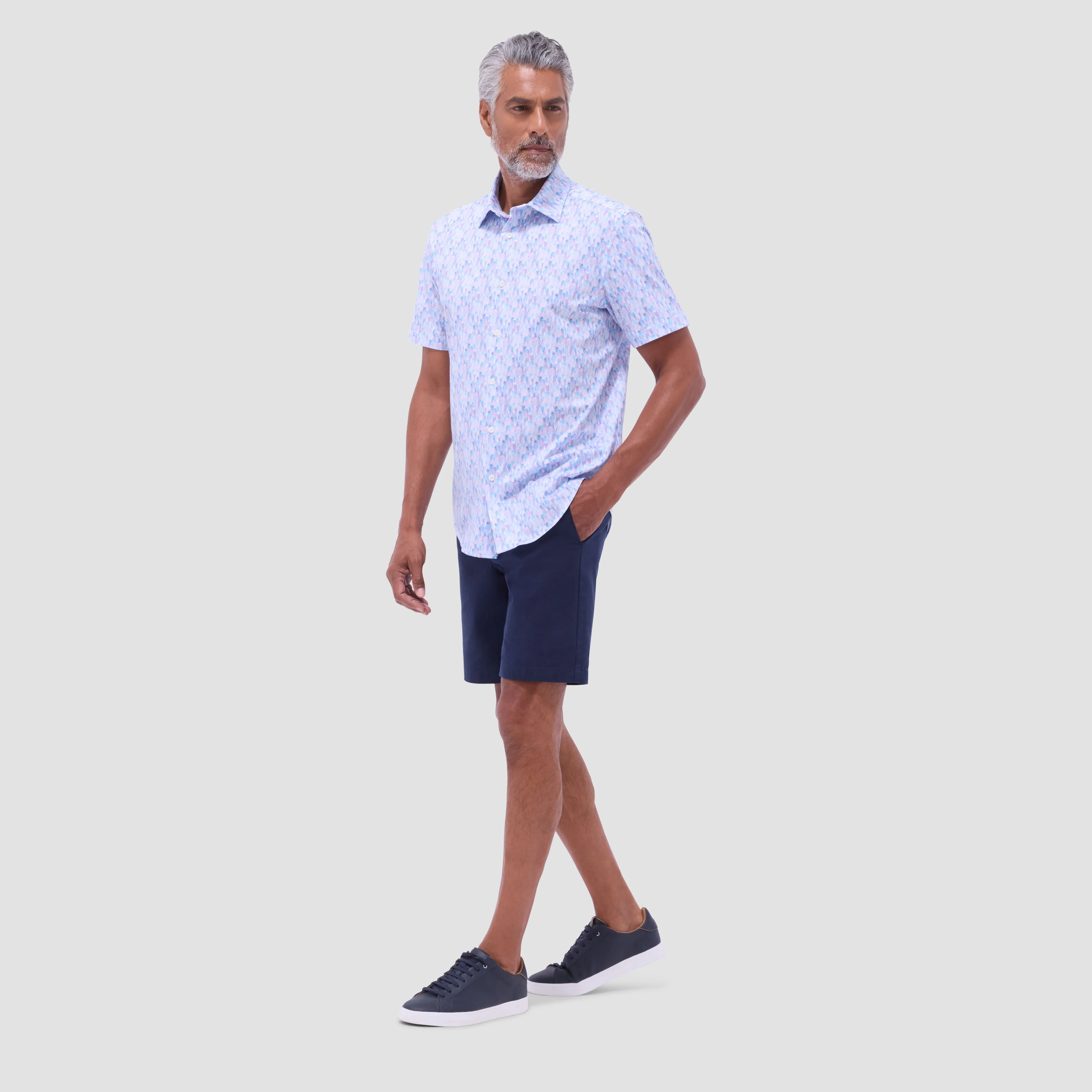 Miles Fruit Print OoohCotton Short-Sleeve Shirt