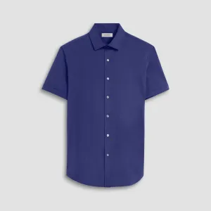 Miles Solid OoohCotton Short Sleeve Shirt
