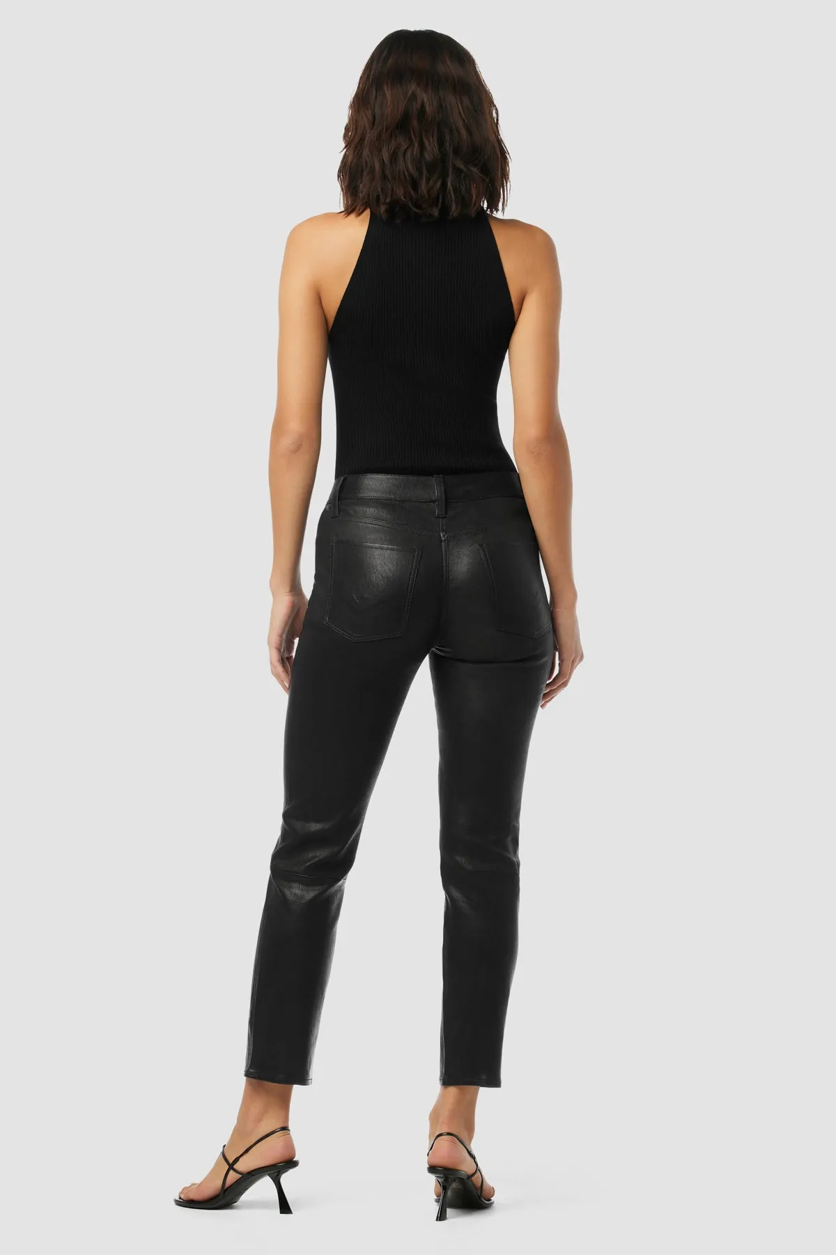 Mock Neck Keyhole Racer Tank