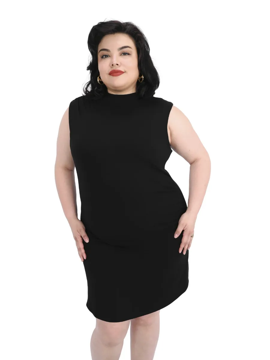 Mock Neck Mini Dress FOXBLOOD