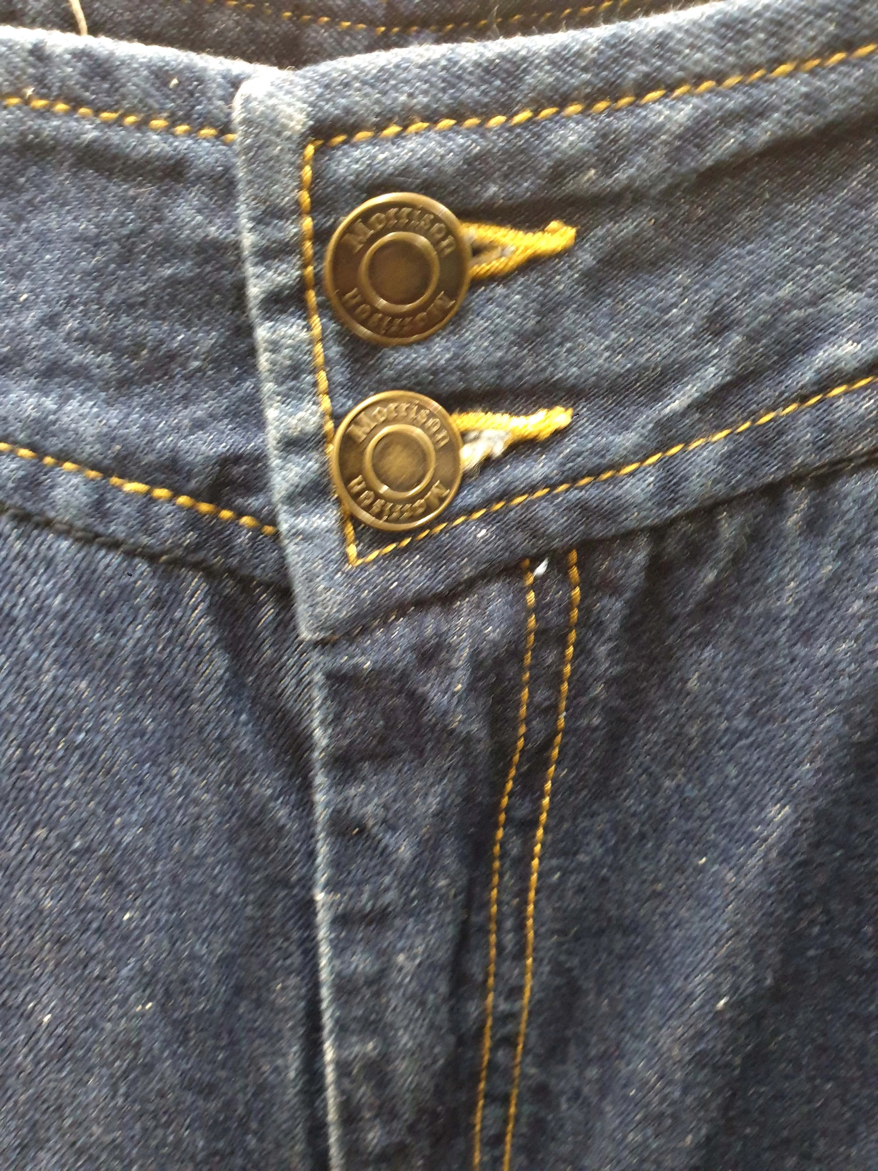 Morrison dark blue denim jeans size 2, best fits AU10