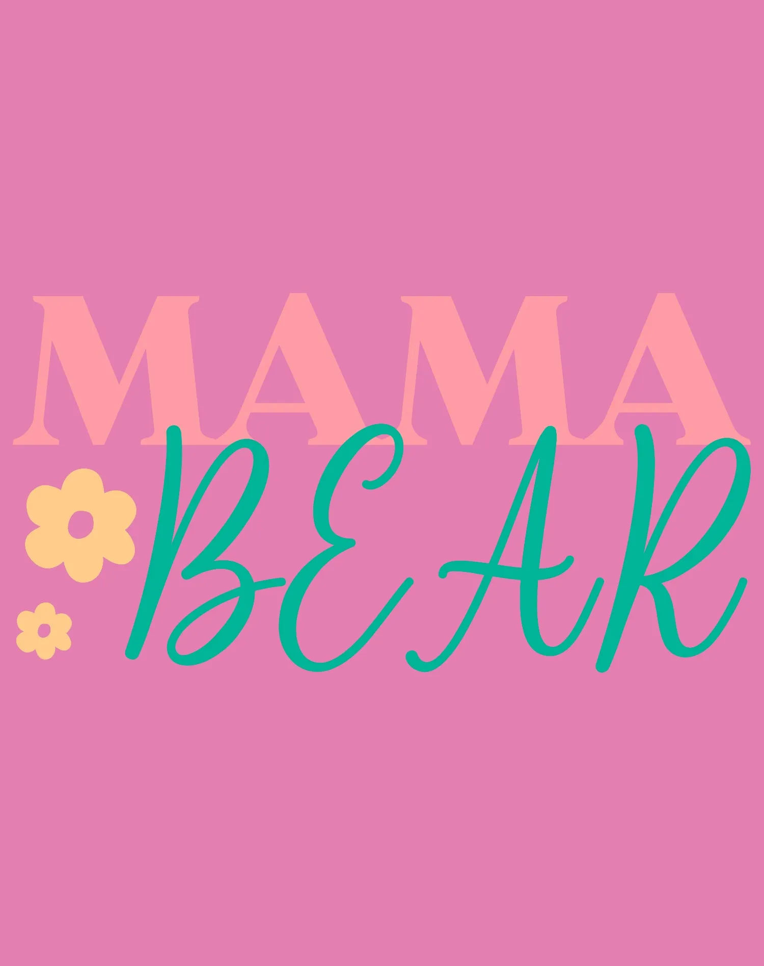 Mother's Day Mama Bear Women's T-Shirt