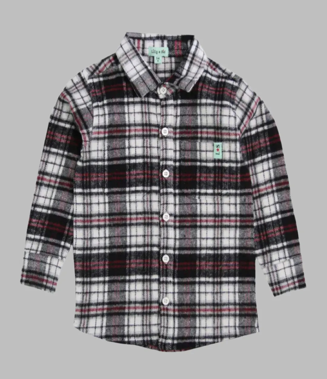 Multicoloured Check Print Shirt