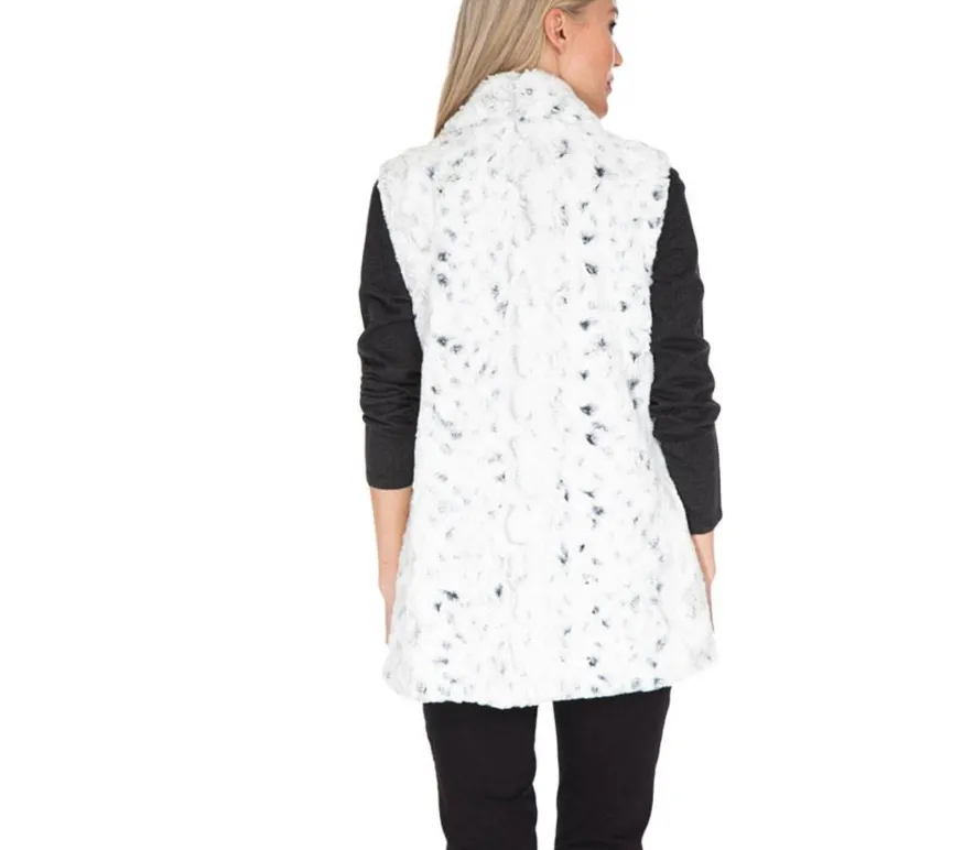 Multiples Shawl Collar 1-Bttn 2-Pkt Long Vest
